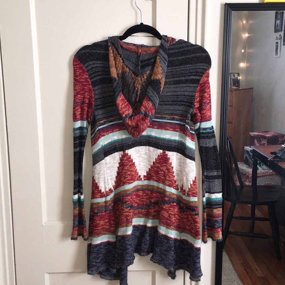 Mudd Patterned Cardigan - Picture 4 of 4